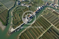 Port ostréicole de la Grève à Duret, La Seudre