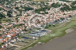 Port-des-Barques vue du ciel