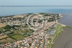 Port-des-Barques vue du ciel