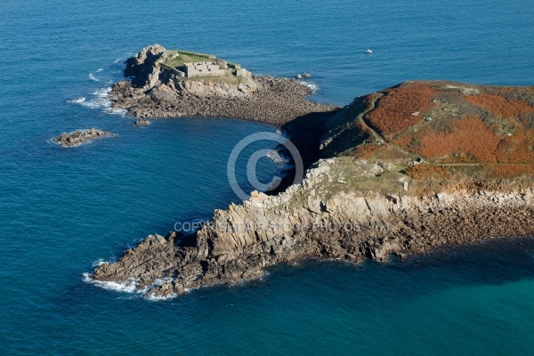 Presqu île de Kermorvan,  Le conquet vue du ciel