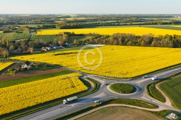 Prunay-en-Yvelines vue du ciel