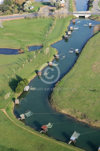 Pêche au Carrelet, la Barre-de-Monts, vendée 85, Pays de loire