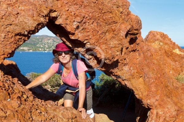 Randonnée pédestre dans le massif de l Esterel