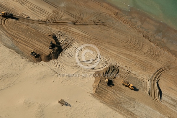 Reconstruction des dunes de la pointe d Arçay, Xynthia, Vendée