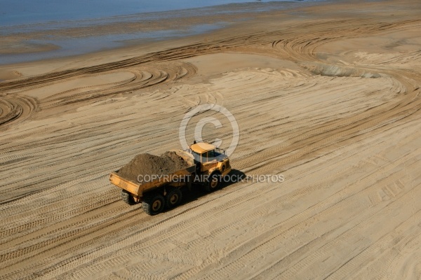 Reconstruction des dunes de la pointe d Arçay, Xynthia, Vendée