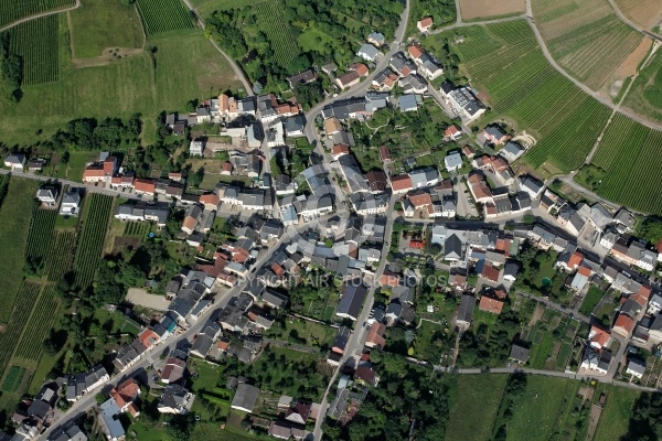 Remerschen, Le Luxembourg vue du Ciel