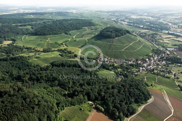 Remerschen, Le Luxembourg vue du Ciel