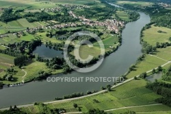 Retell en Moselle vue du ciel 57