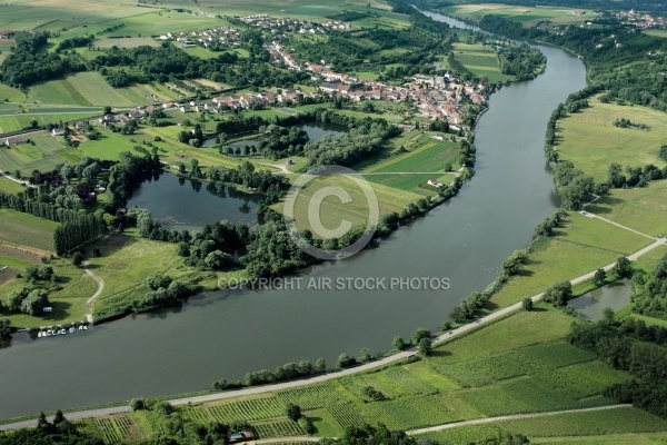 Retell en Moselle vue du ciel 57