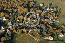 Roinville Sermaise la Bruyère vue du ciel