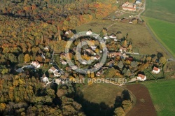 Roinville Sermaise la Bruyère vue du ciel