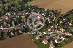 Roinville vue du ciel Hameau de Marchais