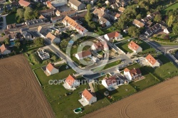 Roinville vue du ciel Hameau de Marchais