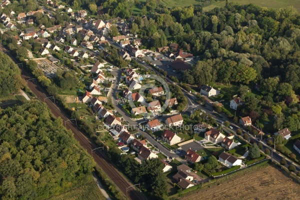 Roinville vue du ciel