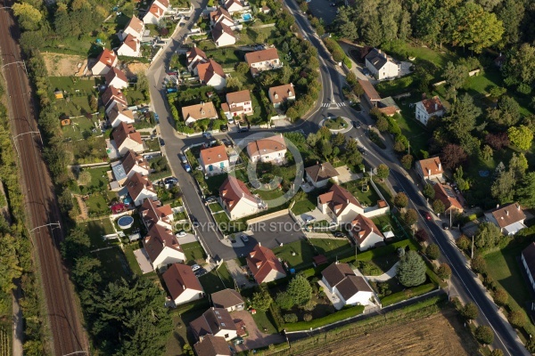 Roinville vue du ciel