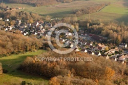 Roinville-sous-Dourdan vue du ciel