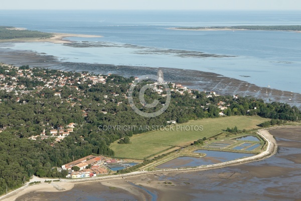 Ronce-les-Bains la Tremblade vue du ciel