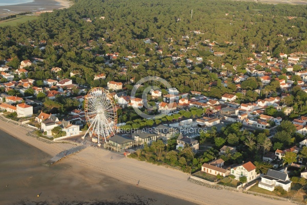 Ronce-les-Bains la Tremblade vue du ciel