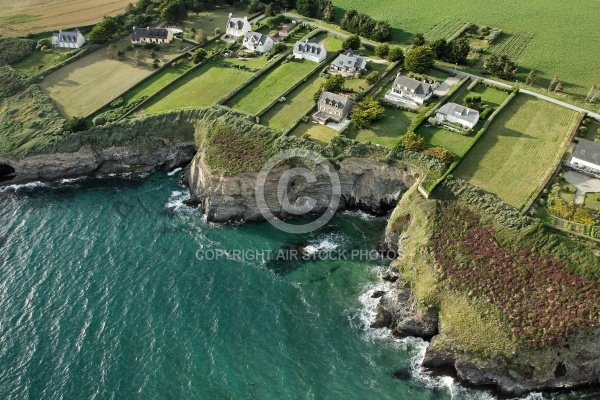 Route des Falaises, Pentrez vue du ciel, Finistère