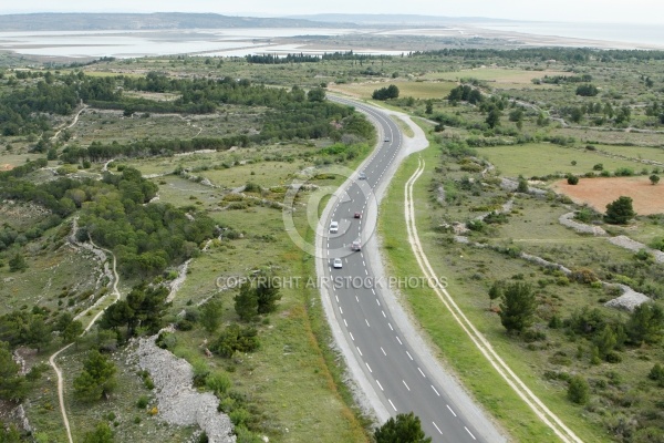 Route départementale D627, Leucate