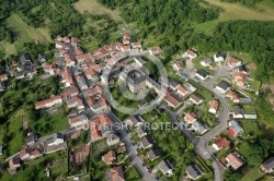 Rustroff vue du ciel, Moselle 57