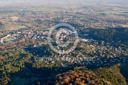 Saint-Ambroix, Les cévènnes vue du ciel