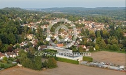 Saint-Chéron 91 vue du ciel