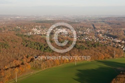 Saint-Chéron vue du ciel