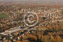 Saint-Chéron vue du ciel