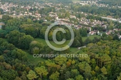 Saint-Chéron vue du ciel