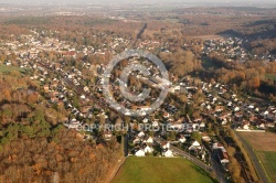 Saint-Chéron vue du ciel