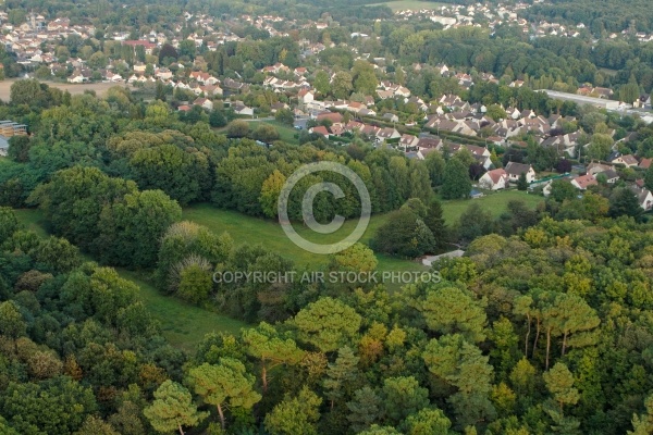 Saint-Chéron vue du ciel