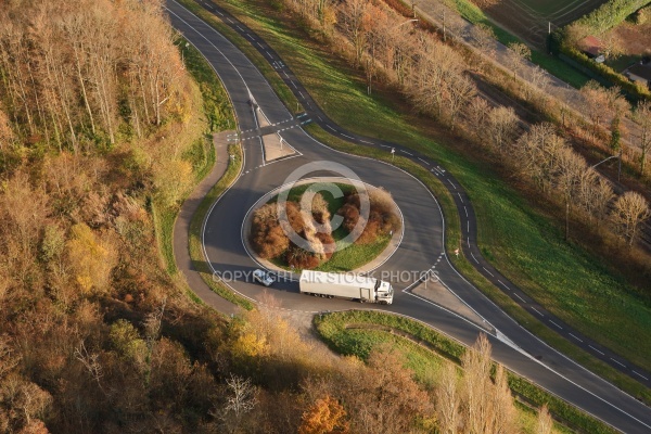 Saint-Chéron vue du ciel