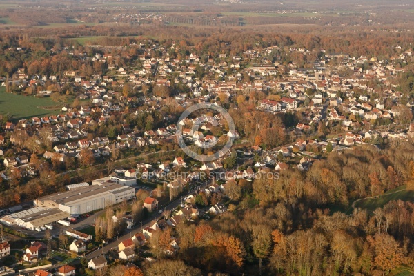 Saint-Chéron vue du ciel