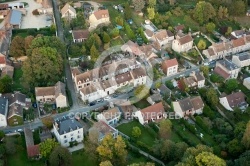 Saint-Cyr-Sous-Dourdan, Ile-de-France vue du ciel