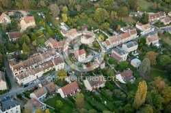 Saint-Cyr-Sous-Dourdan, Ile-de-France vue du ciel