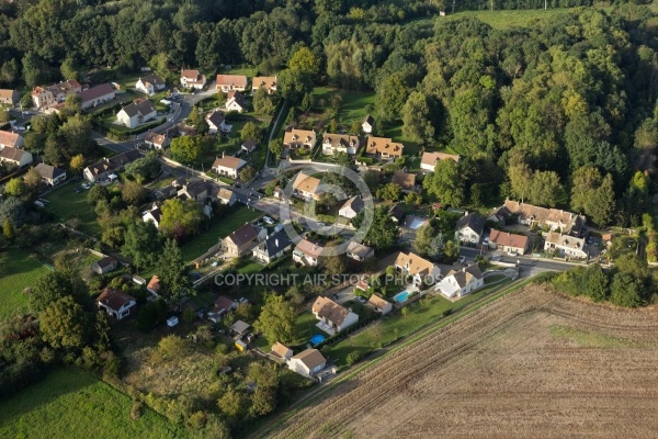 Saint-Cyr-Sous-Dourdan, Ile-de-France vue du ciel