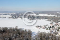 Saint-Cyr-sous-Dourdan sous la neige