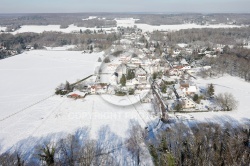 Saint-Cyr-sous-Dourdan sous la neige