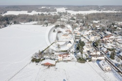 Saint-Cyr-sous-Dourdan sous la neige