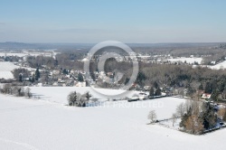 Saint-Cyr-sous-Dourdan sous la neige