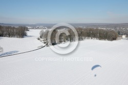 Saint-Cyr-sous-Dourdan sous la neige