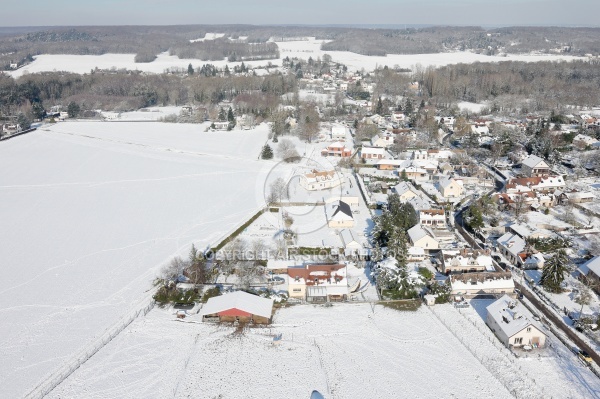 Saint-Cyr-sous-Dourdan sous la neige