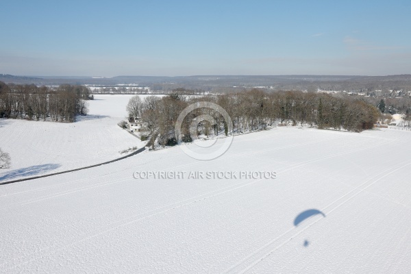 Saint-Cyr-sous-Dourdan sous la neige