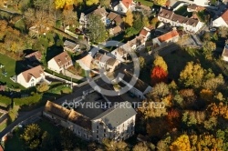 Saint-Cyr-Sous-Dourdan vue du ciel en Automne Saint-Cyr-Sous-Dourdan vue du ciel en Automne