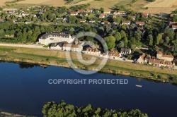 Saint-Dyé-sur-Loire vu du ciel 41500