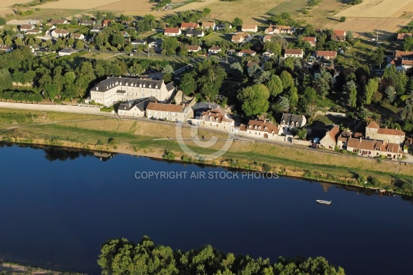 Saint-Dyé-sur-Loire vu du ciel 41500