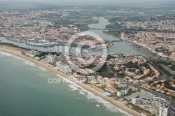 Saint-Gilles-Croix-de-Vie vue du ciel Saint-Gilles-Croix-de-Vie vue du ciel