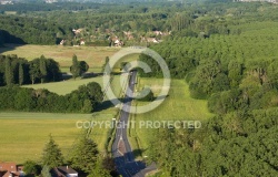 Saint-Maurice-Montcouronne vue du ciel