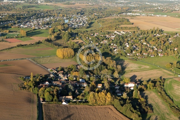 Saint-Yon vue du ciel